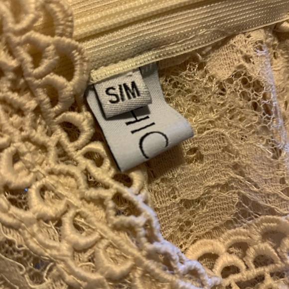 Belle of the Ball Couture Boutique Crotchet & Lace Crop Top - Picture 11 of 12